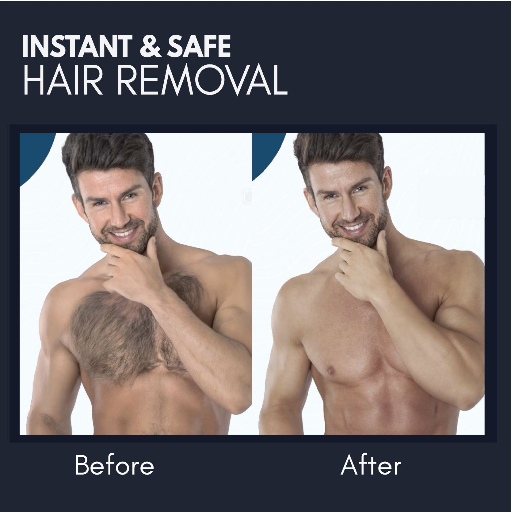 OMG Buy 1 Get 1 Free Hair Removal Spray for Men with Coffee Shea Butter & Glycerine Spray (400 ml)
